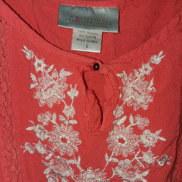 Oh mamma maternity top large - Picture 3 of 3